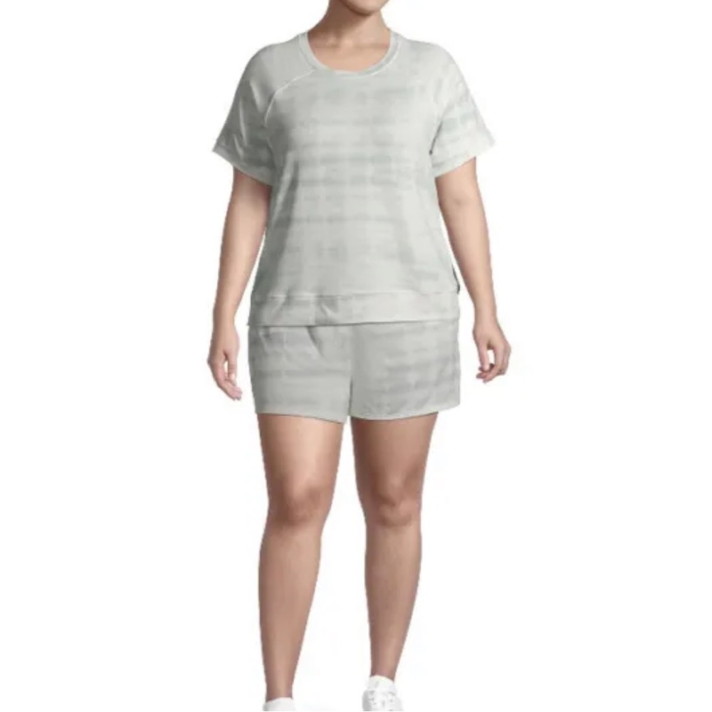 Comu Blu 2-Piece Tie Dye Watercolor Loungewear Set. NWT! Sz 1X, 2X & 3X - Picture 6 of 11